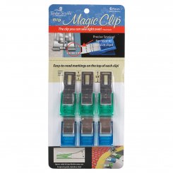 Taylor Seville Stoffklammern Magic Clips Big (6er Pack) Nähklammern, Nähclips, übernähbar!