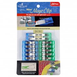 Taylor Seville Stoffklammern Magic Clips Mini (24er Pack) Nähklammern, Nähclips, übernähbar!