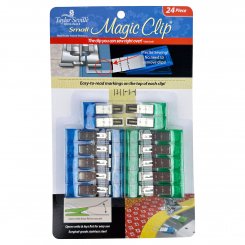 Taylor Seville Stoffklammern Magic Clips Small (24er Pack) Nähklammern, Nähclips, übernähbar!