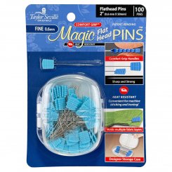 Taylor Seville Magic Pins Flathead FINE - Quiltingstecknadeln  (100er Pack)