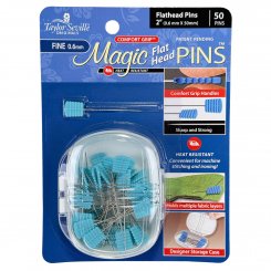 Taylor Seville Magic Pins Flathead FINE - Quiltingstecknadeln  (50er Pack)
