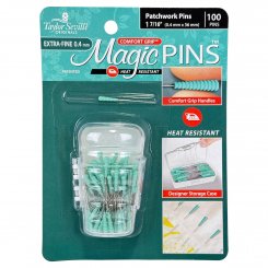 Taylor Seville Magic Pins Patchworkstecknadeln EXTRA FINE (100er Pack)