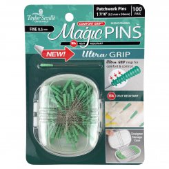 Taylor Seville Magic Pins Ultra Grip Patchworkstecknadeln FINE (100er Pack)