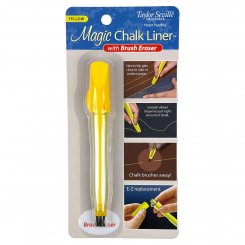 Taylor Seville Magic Chalk Liner - Kreidezeichner mit Radierer (gelb)