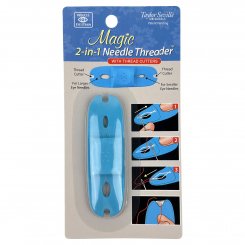 Taylor Seville Magic 2-in1 Needle Threader - Nadeleinfädler mit Abschneider