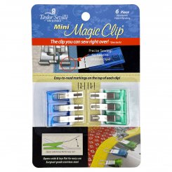Taylor Seville Stoffklammern Magic Clips Mini (6er Pack) Nähklammern, Nähclips, übernähbar!