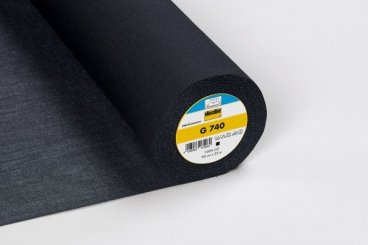 Vlieseline Gewebeeinlage G 740 (schwarz)