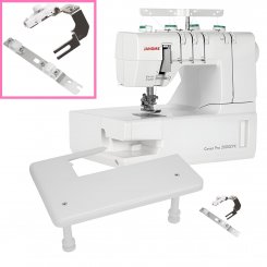 JANOME CoverPro 2000CPX + CoverPro Bonus Pack 2