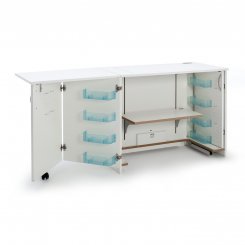 STACK sew-folder-UP Nähmöbel Klapp-Platte 34.44-L mit  elektronischem Lift