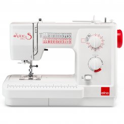 Elna eXplore 340S mechanische Nähmaschine (rot)