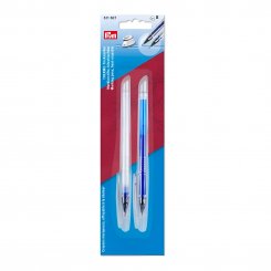 Prym Thermo-Trickmarker 2 St. (hitzelöslich / weiß / blau)