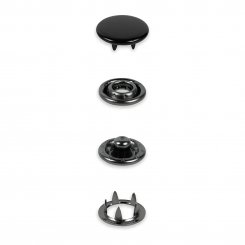 Prym Druckknöpfe Jersey (12 mm/ schwarz/ 20 St.)