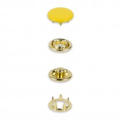 Prym Druckknöpfe Jersey (12 mm/ gelb/ 20 St.)