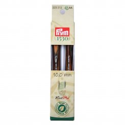 Prym Rundstricknadelspitzen lang Natural (Stärke 10,0 / 12,8 cm)