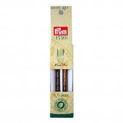 Prym Rundstricknadelspitzen kurz Natural (Stärke 5,5 / 8,7 cm)