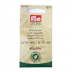 Prym Kabelverbinder-Set für Natural Kabel (35 und 50 mm länge)