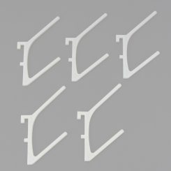 Lochwand - doppelter Spulenhalter für Garnrollen (5er Set)