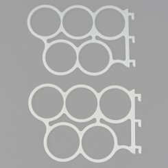 Lochwand - Rollenhalter für Plotter-Folien