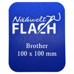 Stickrahmen-Unterlage für Brother Stickrahmen 100x100 mm (blau)