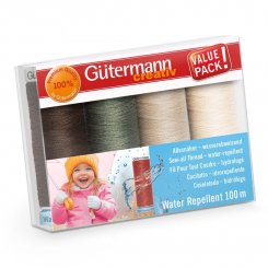 Gütermann Allesnäher (wasserabweisend / 100 m / 4er Pack)