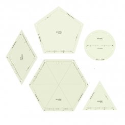 Kearing Bügel-Quilting Schablonen-Set (groß / 3 Inch)