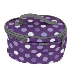Semplix Soft-Reisebügeleisentasche Polka Dots purple