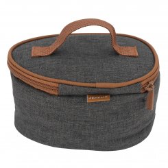 Semplix Soft-Reisebügeleisentasche anthrazit/braun