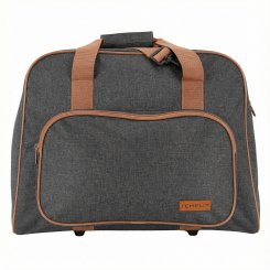 Semplix Nähmaschinentasche anthrazit/braun (45 x 34 x 24 cm)