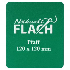 Stickrahmen-Unterlage für Pfaff Stickrahmen 120 x 120 mm (dunkelgrün)