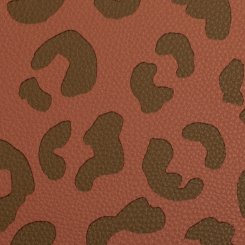 Kunstleder Happy Leo by Cherry Picking (0,6 x 1,4 m) 712175-terracotta/braun
