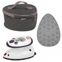 Semplix Mini-Dampfbügeleisen Bundle anthrazti/grau