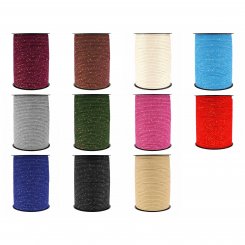 Stafil Taschenhäkelgarn Thai Cord Glitter (Ø 3 mm / 200 m / verschiedene Farben)
