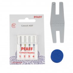 Nähwelt Flach CutWorkmesser Set mit Spulen Dummy