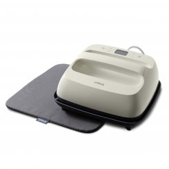 Cricut EasyPress SE Hitzetransferpresse mit Matte (22,5 x 22,5 cm / taupe)