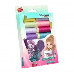 Gütermann Sewing Friends Collection Garn-Set mit Applikation zum Aufbügeln