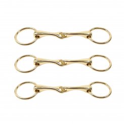 Kullaloo Hobby Horse Gebiss/Wassertrense gold (3er Set)