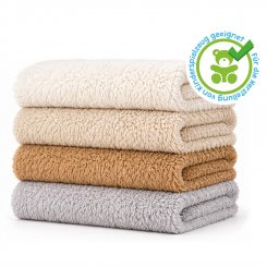 Kullaloo Teddyplüsch Stoff (Meterware / 10 mm Florlänge / Fantastic Furs / Fine Teddy)