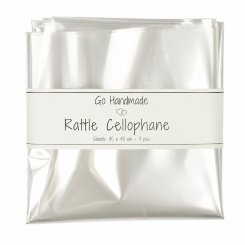 Go Handmade Knisterfolie (40 x 40 cm / 3er Set) zum Einnähen