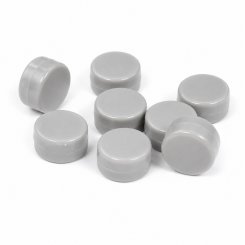 Go Handmade Rasselscheibe (Ø 22 mm / 8er Set) zum Einnähen