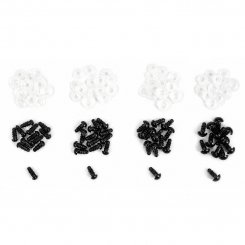 Go Handmade Sicherheitsaugen Set schwarz (Ø 5-8 mm / Mix mit 25 Paar)