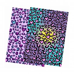 Plottermarie Flexfolie Leo Love A4 (verschiedene Farben)