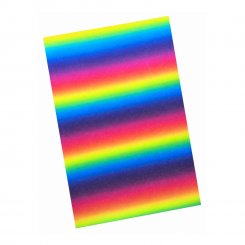 Plottermarie Vinylfolie Glitter Rainbow A4