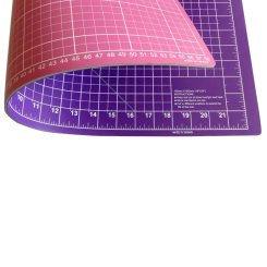 Schneidematte pink-lila A2 (60 x 45 cm 24 x 18 inch)