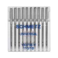 Schmetz Universalnadel Stärke 110/ System 130/705 H/ 10 Nadeln