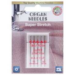 Organ Super Stretchnadel Stärke 75+90/ System 130/705H-SP/ 5 Nadeln