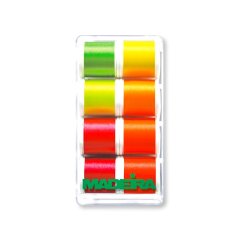 Madeira Polyneon Neon Garnbox (8 Farben/ 400 m)