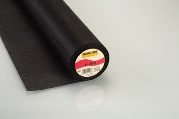 Bügeleinlage Softline H 200 (schwarz) SB-Artikel 0,90 m x 3 m