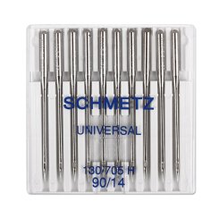 Schmetz Universalnadel Stärke 90/ System 130/705 H/ 10 Nadeln