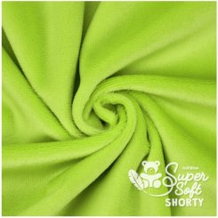 Kullaloo Plüsch Super Soft SHORTY (0,75 m x 1 m, Polyester) 62300 - hellgrün