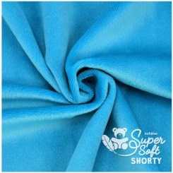 Kullaloo Plüsch Super Soft SHORTY (0,75 m x 1 m, Polyester) 62310 - blau